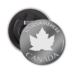 Canada Bottle Open Custom Canada Souvenirs Button Flesopener