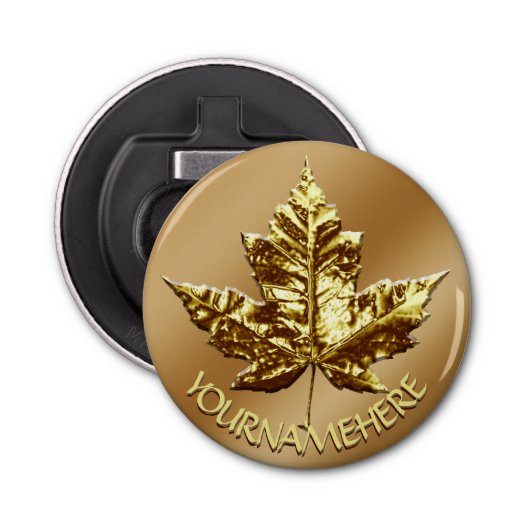 Canada Bottle Open Custom Canada Team Souvenirs Button Flesopener (Voorkant)