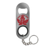 Canada Bottle Open Custom Cool Canada Souvenirs Mini Flessenopener (Achterkant)