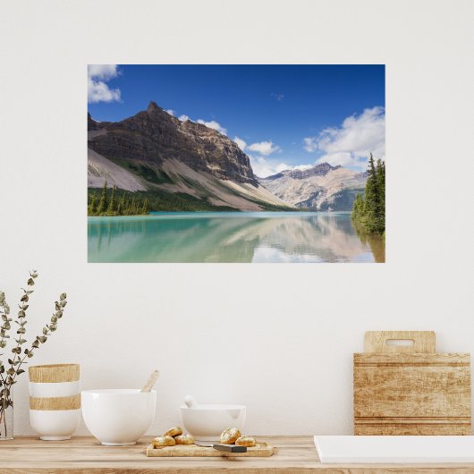 Canada - Bow Lake poster (Keuken)