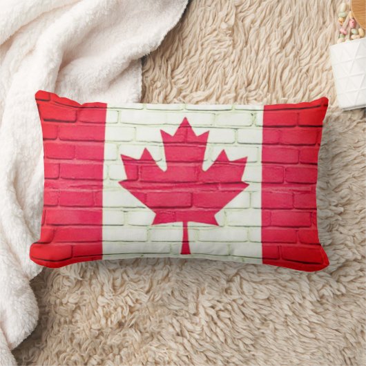 CANADA BRICK FLAG KUSSEN (Deken)