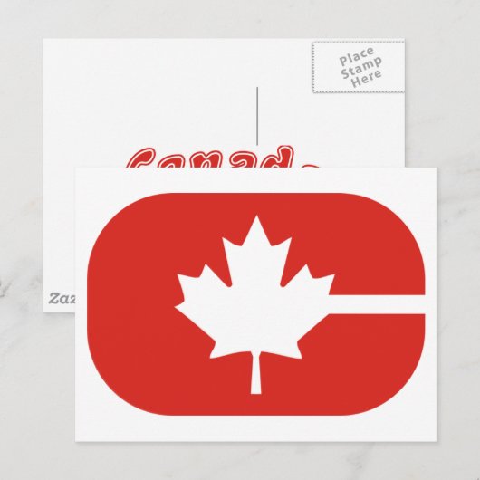 Canada Briefkaart (Voorkant / Achterkant)