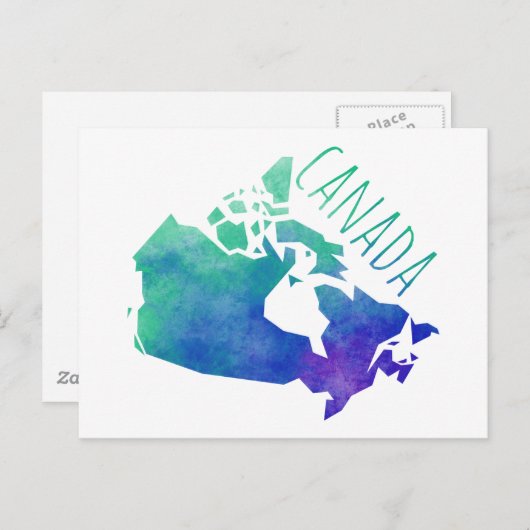 Canada Briefkaart (Voorkant / Achterkant)