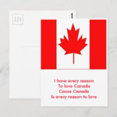 Canada Briefkaart (Voorkant / Achterkant)