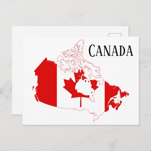Canada Briefkaart (Voorkant / Achterkant)