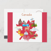 Canada Briefkaart (Voorkant / Achterkant)