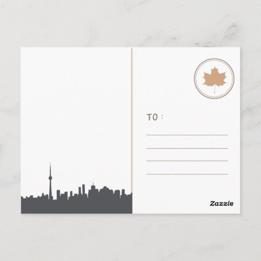 Canada Briefkaart (Achterkant)