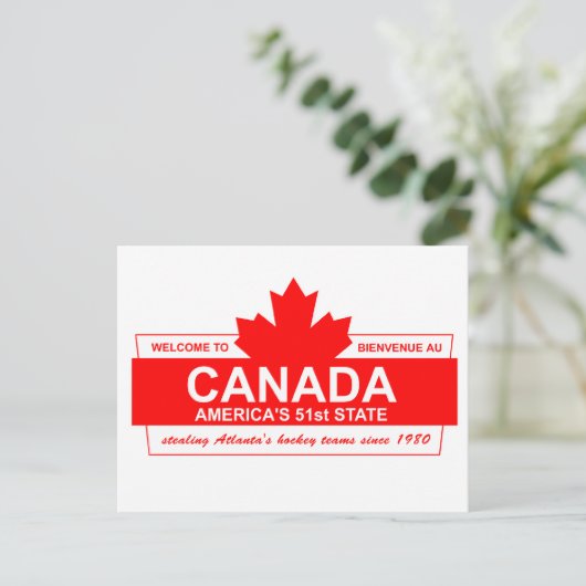 Canada Briefkaart (Staand voorkant)