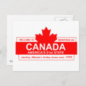 Canada Briefkaart (Voorkant / Achterkant)