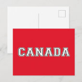 Canada Briefkaart (Voorkant / Achterkant)