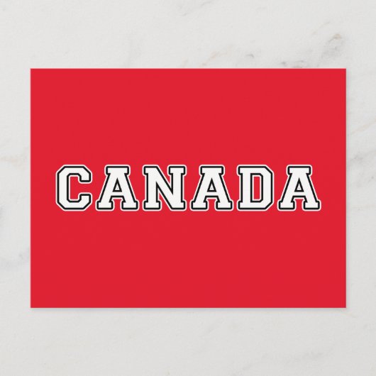 Canada Briefkaart (Voorkant)