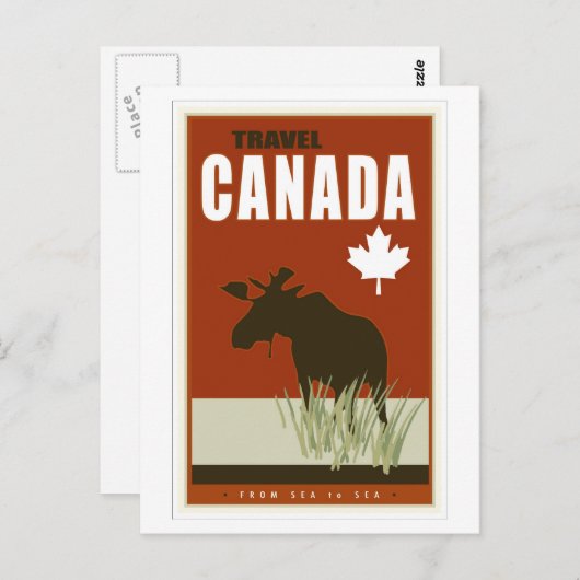 Canada Briefkaart (Voorkant / Achterkant)