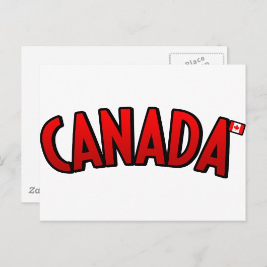 Canada Briefkaart (Voorkant / Achterkant)