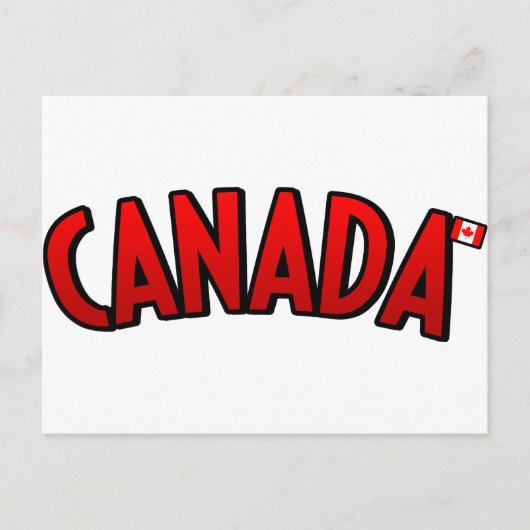 Canada Briefkaart (Voorkant)
