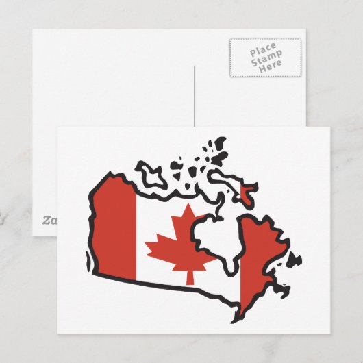Canada Briefkaart (Voorkant / Achterkant)