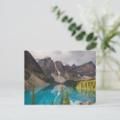 Canada - briefkaart van het meer van Moraine (Staand voorkant)