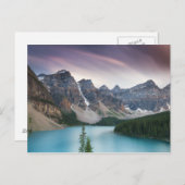 Canada - briefkaart van het meer van Moraine nr. 2 (Voorkant / Achterkant)