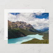 Canada - briefkaart van het meer van Peyto (Voorkant / Achterkant)