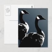 Canada Briefkaarten Custom Canada Goose Briefkaart (Voorkant / Achterkant)