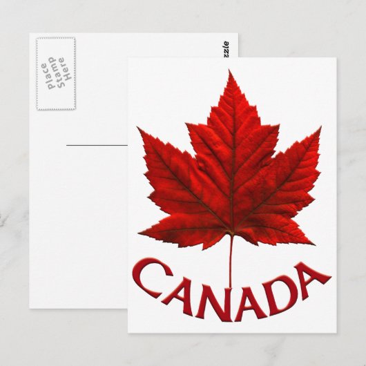 Canada Briefkaarten Custom Canada Souvenir Briefka (Voorkant / Achterkant)