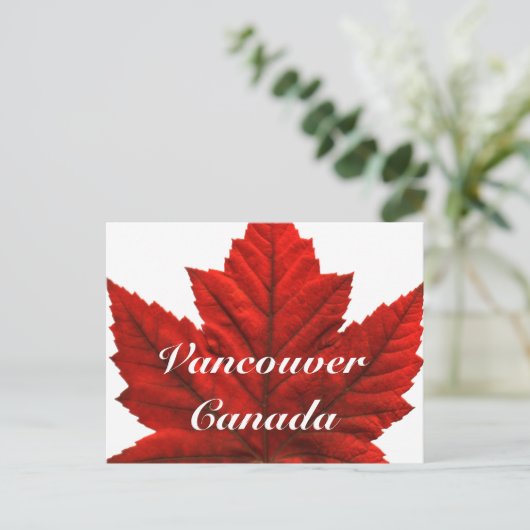 Canada Briefkaarten Custom Canada Souvenir Briefka (Staand voorkant)