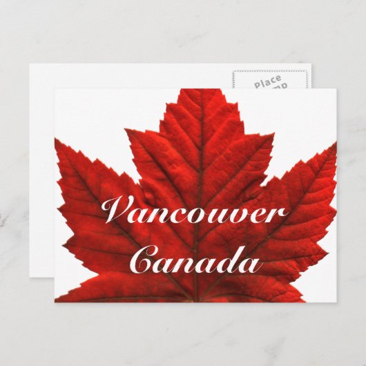 Canada Briefkaarten Custom Canada Souvenir Briefka (Voorkant / Achterkant)