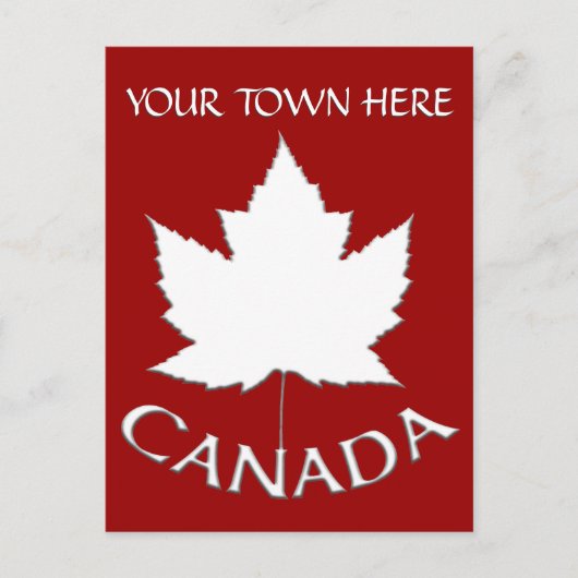 Canada Briefkaarten Custom Canada Souvenir Briefka (Voorkant)