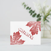 Canada Briefkaarten Custom Canada Souvenir Briefka (Staand voorkant)