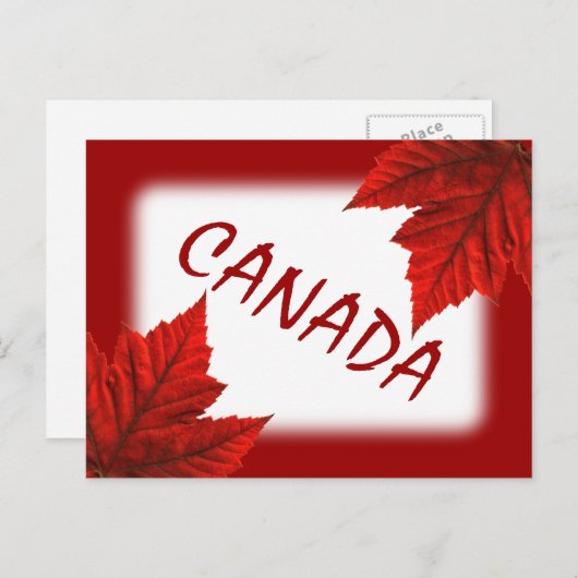 Canada Briefkaarten Custom Canada Souvenir Briefka (Voorkant / Achterkant)