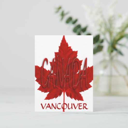 Canada Briefkaarten Custom Canada Souvenir Briefka (Staand voorkant)
