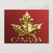 Canada Briefkaarten Gold Canada Souvenir Briefkaar (Voorkant)