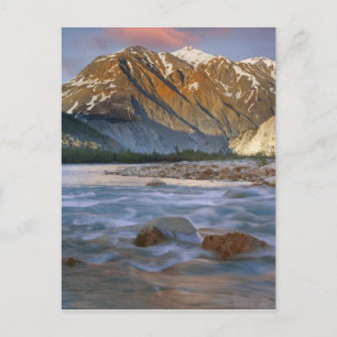 Canada, British Columbia, Alsek River Valley. Briefkaart