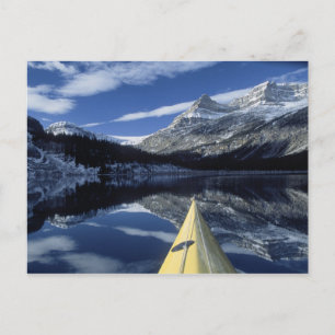 Canada, British Columbia, Banff. Kayak boeg op Briefkaart