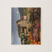 CANADA, British Columbia, Enderby. Log Barn Legpuzzel (Verticaal)