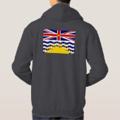 Canada British Columbia Flag Hoodie (Achterkant)