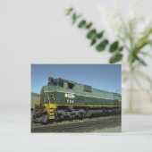 Canada, British Columbia, Ry MLW M630 Briefkaart (Staand voorkant)