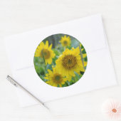 Canada, British Columbia, Vancouver Island 5 Ronde Sticker (Envelop)