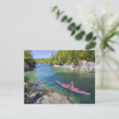 Canada, British Columbia, Vancouver Island. ZEE 2 Briefkaart (Staand voorkant)