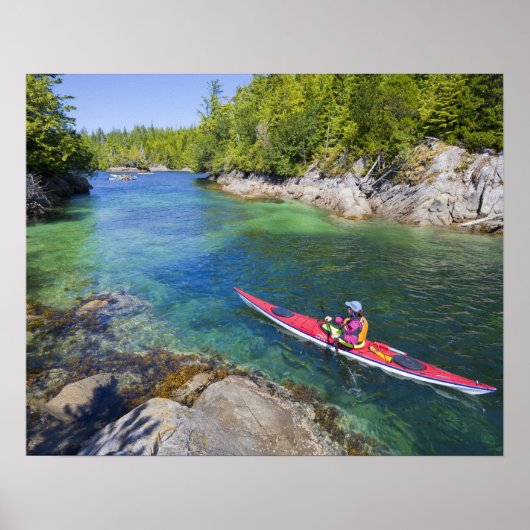 Canada, British Columbia, Vancouver Island. ZEE 2 Poster (Voorkant)