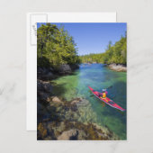 Canada, British Columbia, Vancouver Island. Zee Briefkaart (Voorkant / Achterkant)