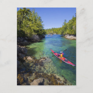 Canada, British Columbia, Vancouver Island. Zee Briefkaart