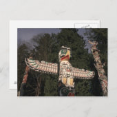 Canada, British Columbia, Vancouver. Native Briefkaart (Voorkant / Achterkant)