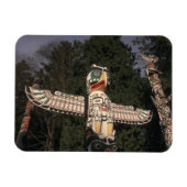 Canada, British Columbia, Vancouver. Native Magneet (Horizontaal)