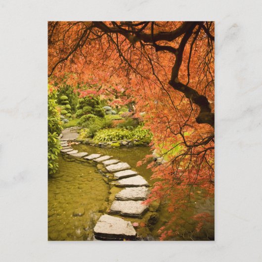 CANADA, British Columbia, Victoria. herfst Briefkaart (Voorkant)