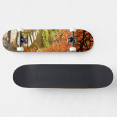CANADA, British Columbia, Victoria. herfst Persoonlijk Skateboard (Horizontaal)