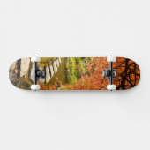 CANADA, British Columbia, Victoria. herfst Persoonlijk Skateboard (Horizontaal)