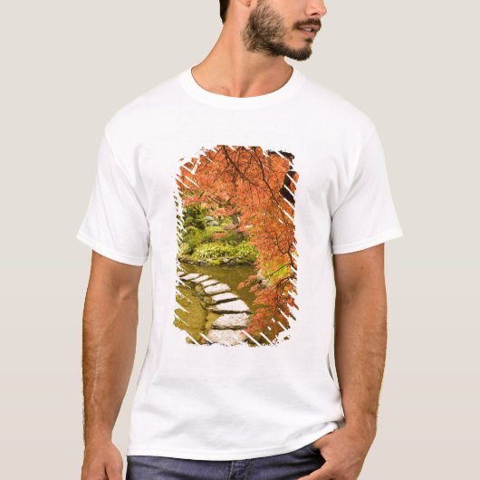 CANADA, British Columbia, Victoria. herfst T-shirt (Voorkant)
