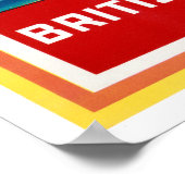 Canada British Columbia Vintage Poster herstelde (Hoek)