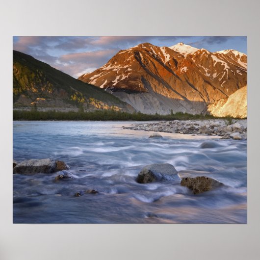 Canada, Brits-Columbia, Alsek riviervallei. 2 Poster (Voorkant)