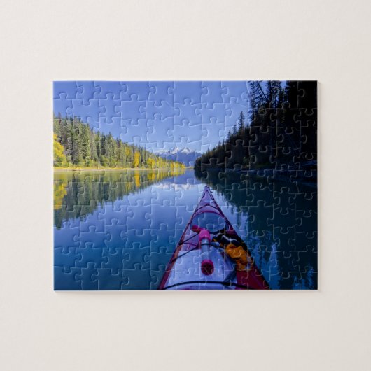 Canada, Brits-Columbia, Bowron Lakes Legpuzzel (Horizontaal)